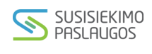 Susisiekimo paslaugos logo